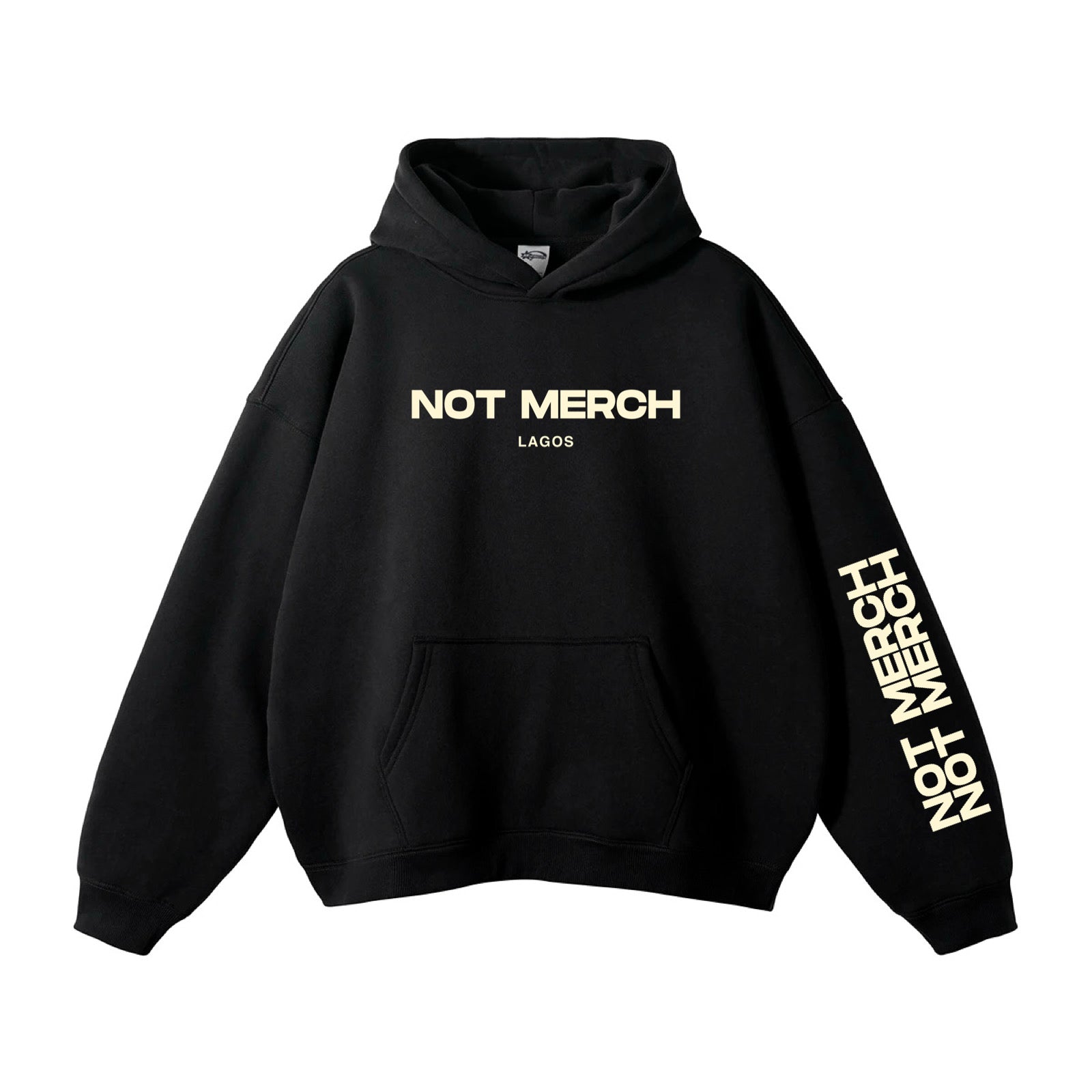 Not Merch Essentials Hoodie (Black)