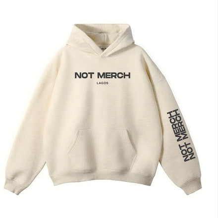 Not Merch Essentials Hoodie (Cream)