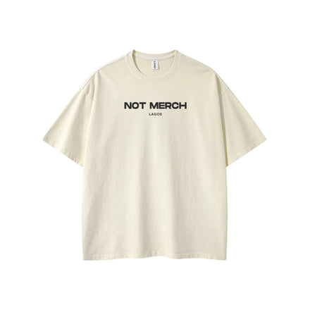 Not Merch Essentials Tee (Cream)